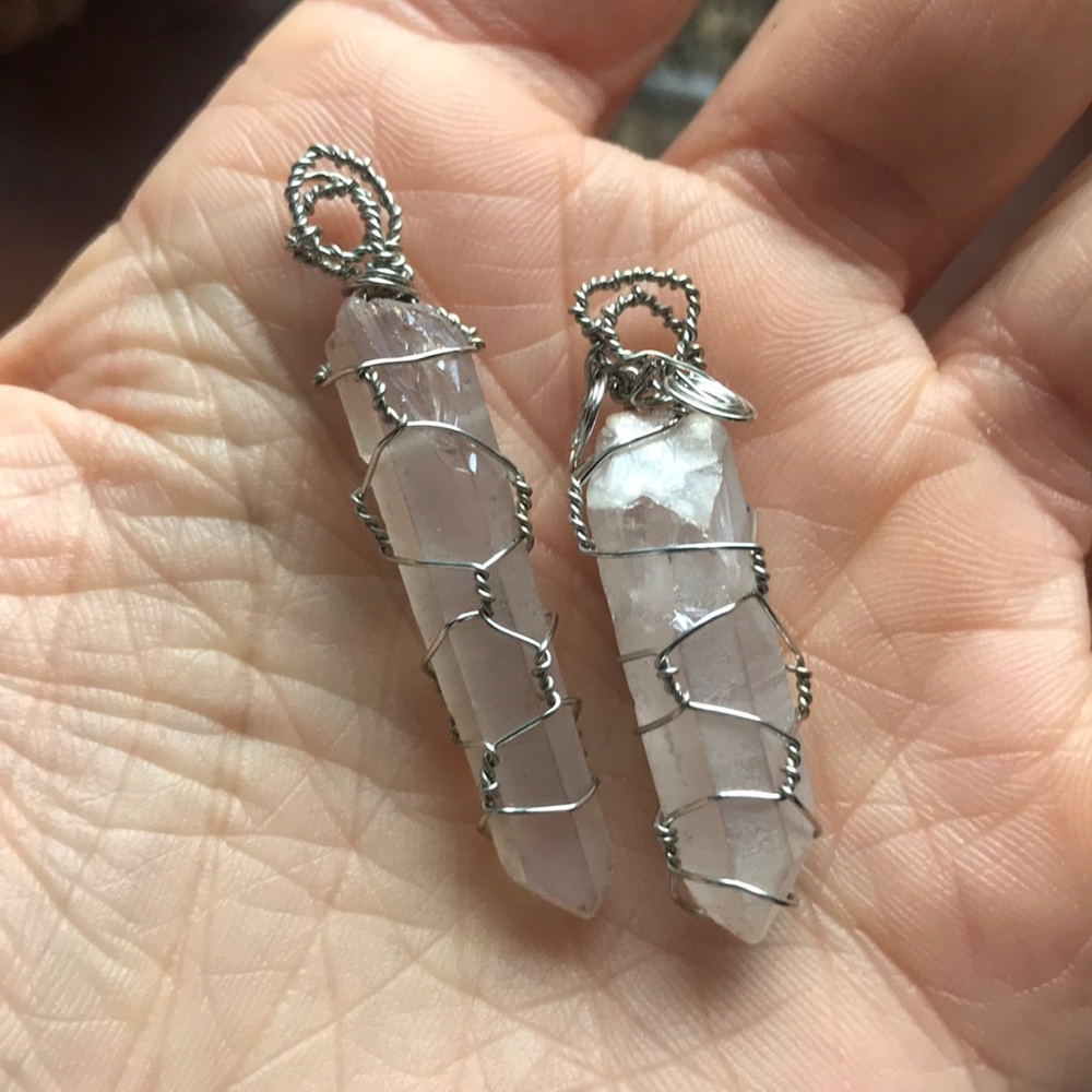 Wire Wrapped Crystals - Picture 3 of 3